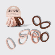 HAIR ELASTICS in SEAMLESS ROSEWOOD by KITSCH
