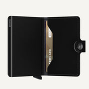 MINIWALLET in MATTE BLACK by SECRID