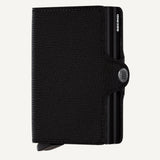 TWINWALLET in CRISPLE BLACK by SECRID