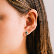PACIFIC OPAL ANISE STUD EARRINGS