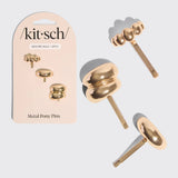 HAIR PONY PINS IN GOLD by KITSCH