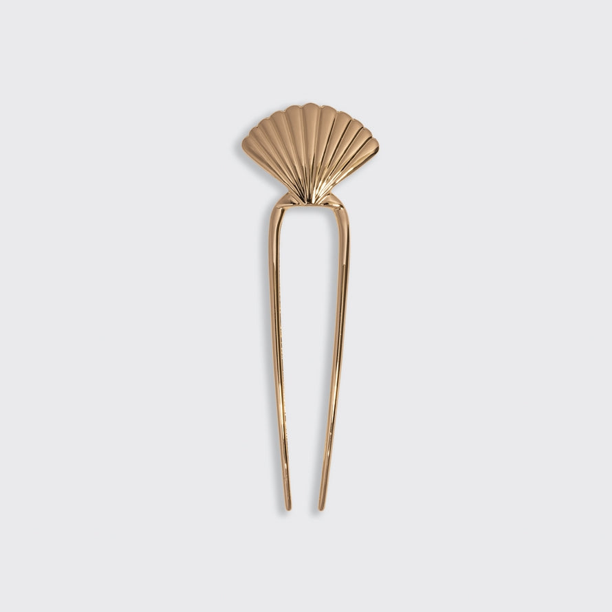 FRENCH HAIR PIN with CLAM SHELL by KITSCH