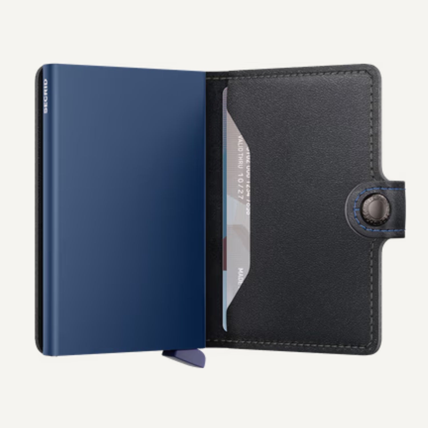 MINIWALLET in ORIGINAL BLACK & NAVY by SECRID