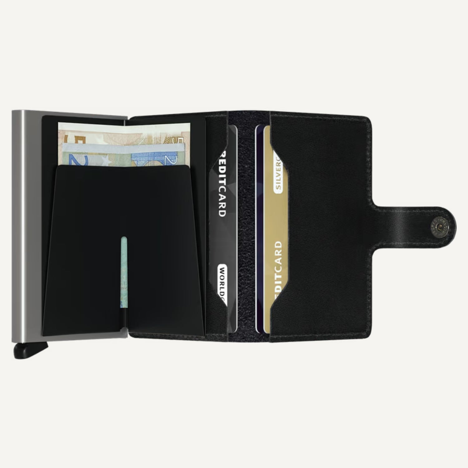 MINIWALLET in ORIGINAL BLACK by SECRID
