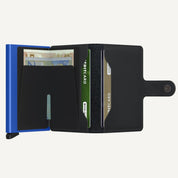 MINIWALLET in ORIGINAL BLACK-BLUE by SECRID