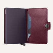 MINIWALLET in ORIGINAL CRANBERRY by SECRID