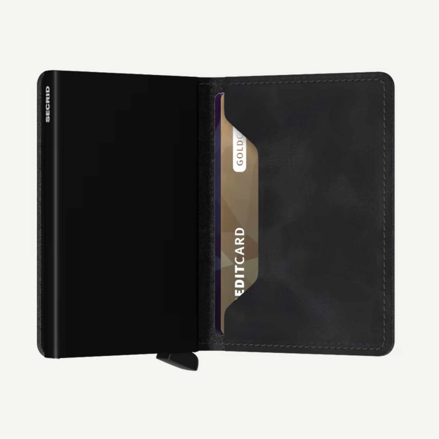 SLIMWALLET in VINTAGE BLACK by SECRID