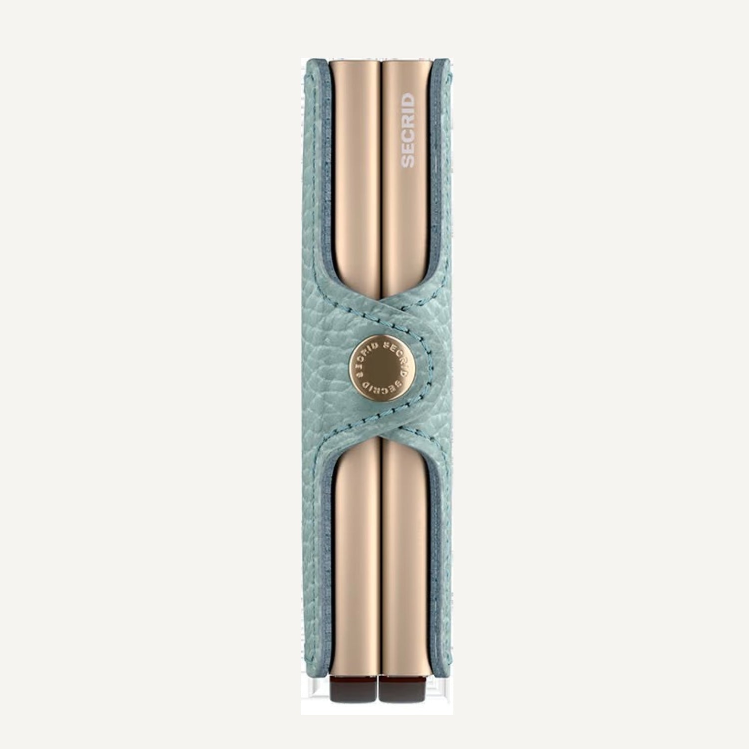 TWINWALLET in PEBBLE SEA GREEN by SECRID