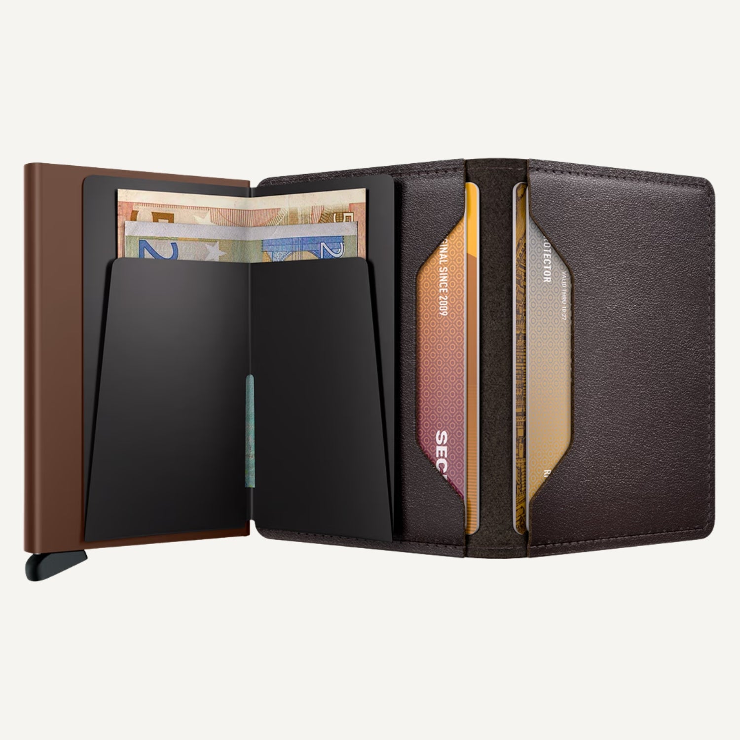 SLIMWALLET in ORIGINAL CHOCOLATE by SECRID