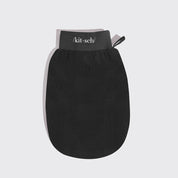 EXFOLIATING GLOVE 2pk in BLACK & PINK by KITSCH