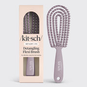 FLEXI DETANGLE BRUSH in VIOLET by KITSCH