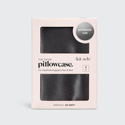 SATIN PILLOWCASE in CHARCOAL by KITSCH