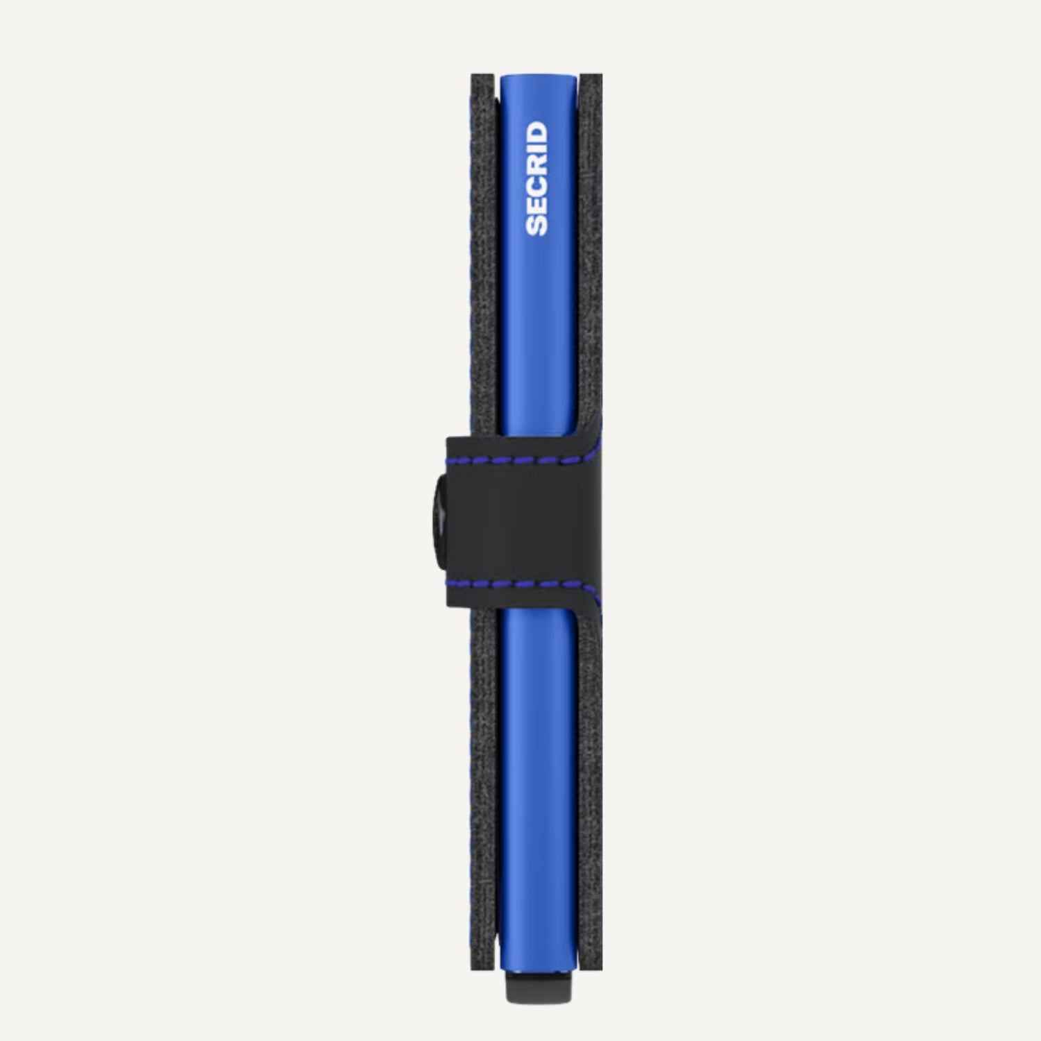MINIWALLET in MATTE BLACK & BLUE by SECRID