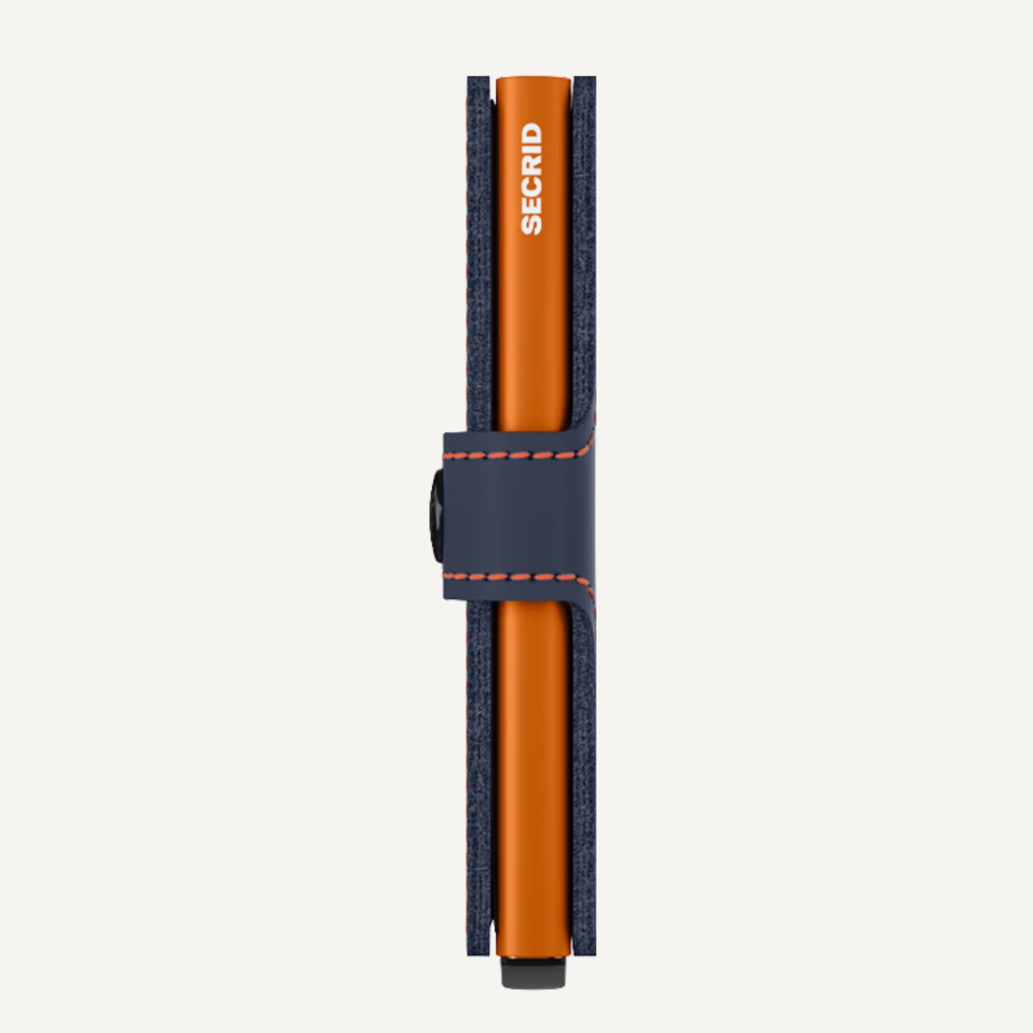 MINIWALLET in MATTE NIGHTBLUE & ORANGE by SECRID