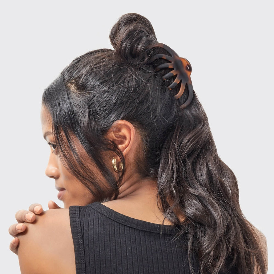 CLAW CLIP SET in BLACK &TORTOISE by KITSCH