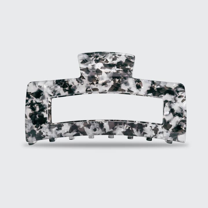 LARGE CLAW CLIP in BLACK & WHITE by KITSCH