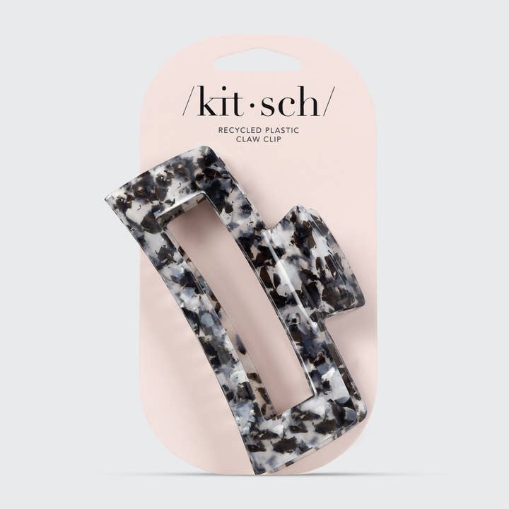 LARGE CLAW CLIP in BLACK & WHITE by KITSCH