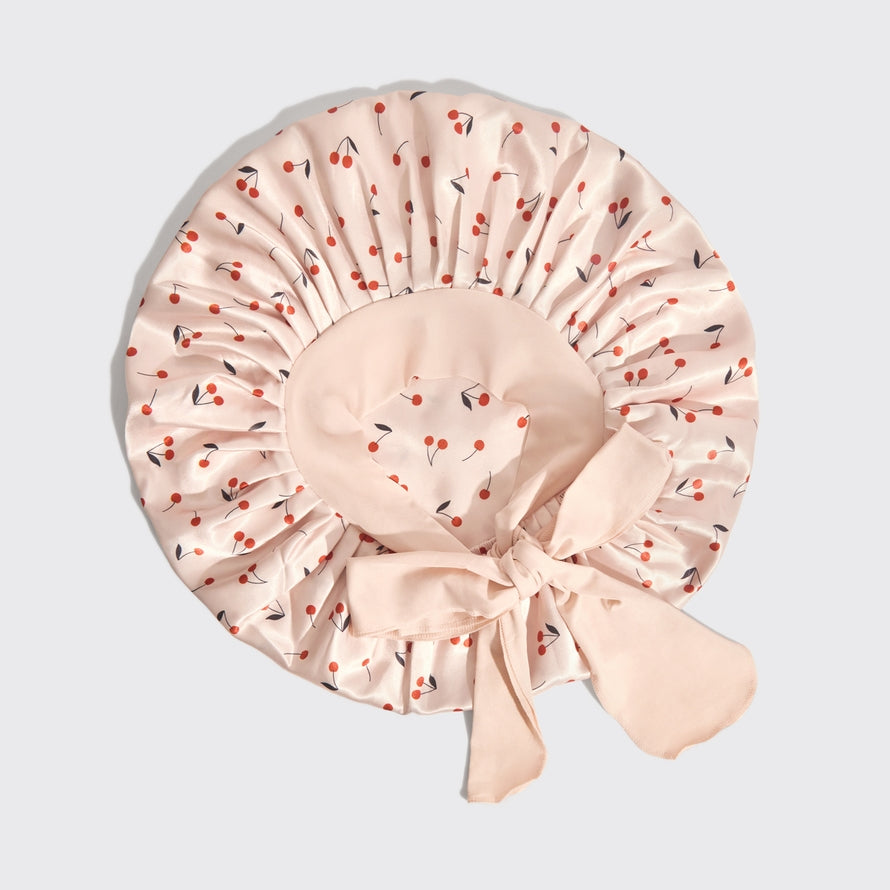 SATIN BONNET in CHERRY by KITSCH