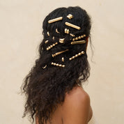 HAIR PONY PINS IN GOLD by KITSCH