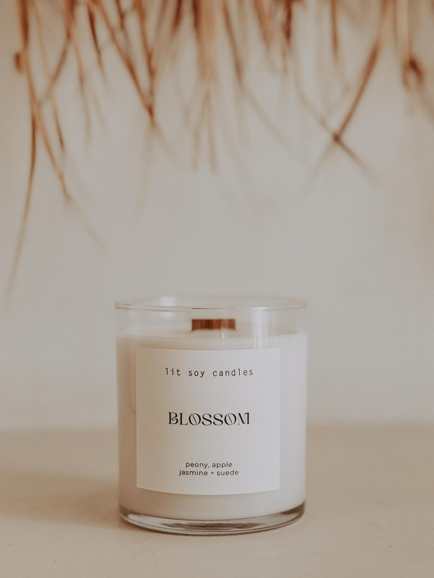 BLOSSOM by LIT SOY CANDLES