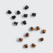 MINI CLAW CLIP SET in BLACK & TORTOISE by KITSCH
