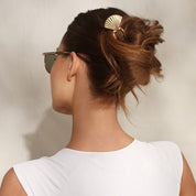 FRENCH HAIR PIN with CLAM SHELL by KITSCH