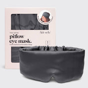 PILLOW EYE MASK in CHARCOAL by KITSCH