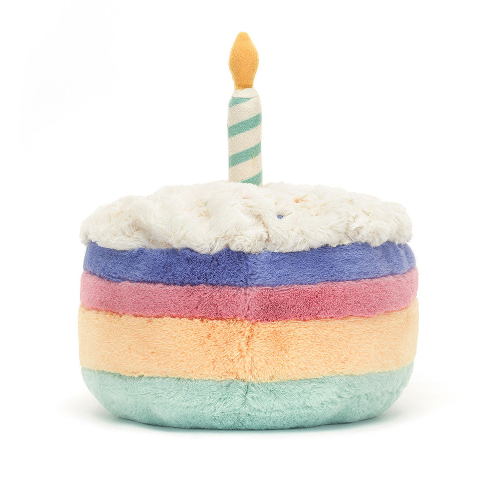 AMUSEABLES RAINBOW BIRTHDAY CAKE by JELLYCAT