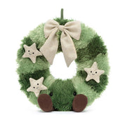 AMUSEABLES NORDIC SPRUCE PINE WREATH by JELLYCAT