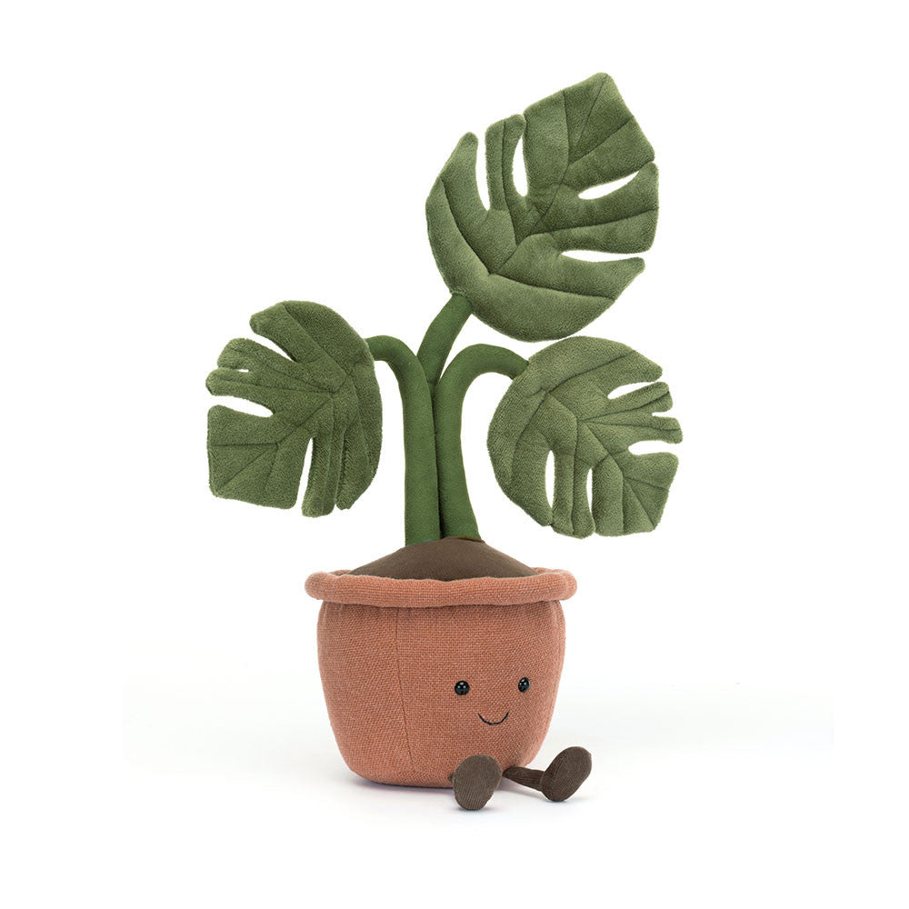 AMUSEABLES MONSTERA PLANT by JELLYCAT