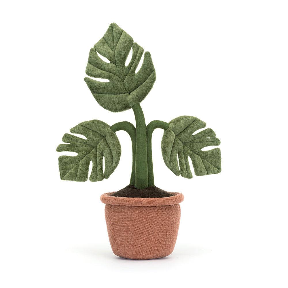AMUSEABLES MONSTERA PLANT by JELLYCAT
