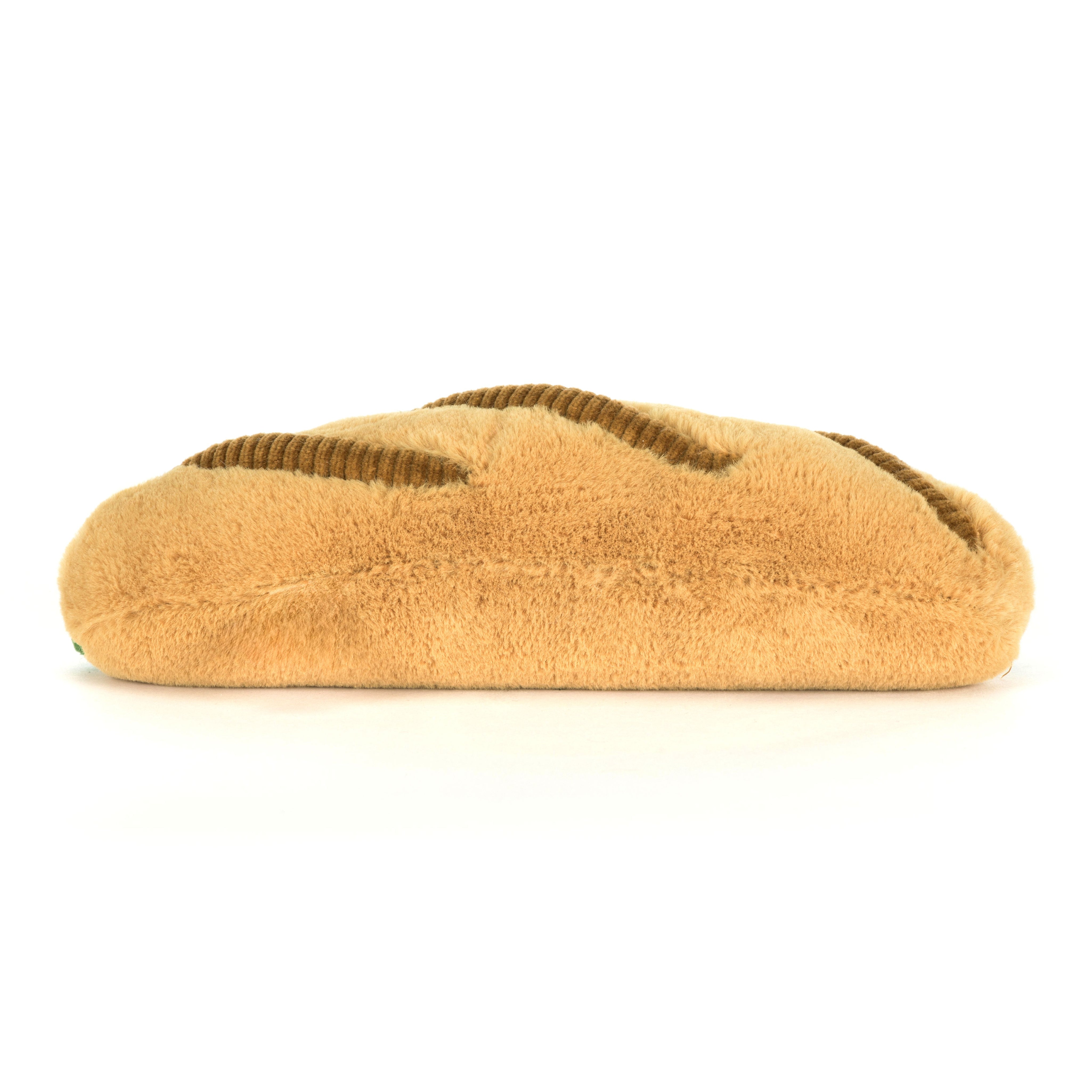 back view of plush toy on white background 