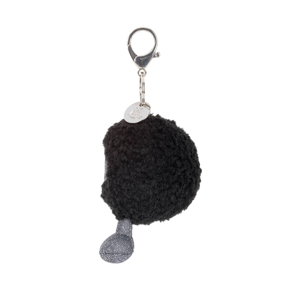 AMUSEABLES BLACK HOLE BAG CHARM by JELLYCAT