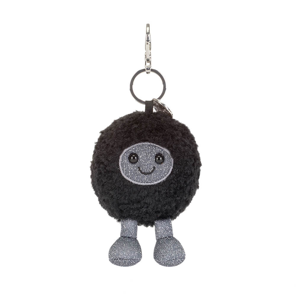 AMUSEABLES BLACK HOLE BAG CHARM by JELLYCAT