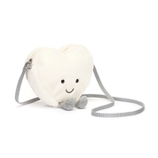 AMUSEABLE HEART CREAM BAG by JELLYCAT