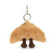 AMUSABLES CROISSANT BAG CHARM by JELLYCAT