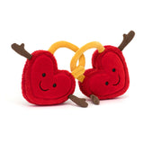 AMUSEABLES VAL & TINA LOVE LOCKS by JELLYCAT