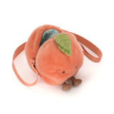 AMUSEABLES PEACH SHOULDER BAG by JELLYCAT