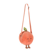 AMUSEABLES PEACH SHOULDER BAG by JELLYCAT