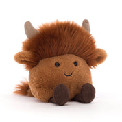 AMUSEABEAN HIGHLAND COW by JELLYCAT