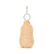 AMUSEABLES PEANUT BAG CHARM by JELLYCAT