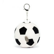 AMUSEABLES SPORTS SOCCER BAG CHARM by JELLYCAT