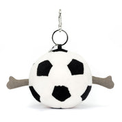 AMUSEABLES SPORTS SOCCER BAG CHARM by JELLYCAT