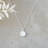 ALLURING NECKLACE in SILVER & PEARL by GLEE