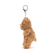 BARTHOLOMEW BEAR BAG CHARM by JELLYCAT