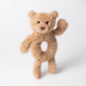 BARTOLOMEW BEAR RING RATTLE by JELLYCAT