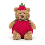BARTHOLOMEW BEAR STRAWBERRY by JELLYCAT