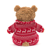 BARTHOLOMEW BEAR WINTER PYJAMAS by JELLYCAT