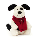BASHFUL WINTER PUPPY by JELLYCAT