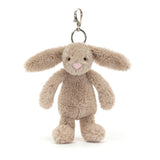 BASHFUL BEIGE BUNNY BAG CHARM by JELLYCAT
